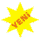 Yellow star-shaped icon with orange text reading 'Futurama' diagonally across its center on a white background.