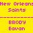 Pixelated text displays 'New Orleans Saints' and names 'BRODY' and 'Eavan' on alternating yellow and black backgrounds.