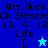 Pixelated text and symbols on blue backgrounds with a star icon changing color between frames.