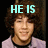 A four- shows a person with curly brown hair wearing a light purple shirt over a black collar, with text overlays changing