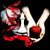Animated icon shows a white chess king surrounded by red roses and ribbons on black background, with text overlay on lined paper.