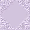 A static square icon with a light purple central diamond shape bordered by four corner sections of white swirling patterns on a pale lavender background.