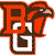 Pixelated icon featuring large orange and brown letters 'BG' with a stylized bird head on the right side, set against a white background.