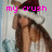 A pixelated image shows a person with long brown hair wearing a dark hat, with pink text reading 'my crush' overlaid at the top.