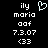 Static pixel art displays white text and symbols on black background with a heart symbol in the top center.