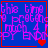 Blue background with purple pixelated text and red border; four show sequential animation of heart symbols changing from single to double to multiple