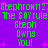 Static digital image with green text on purple background featuring repeated phrases and pink star shapes.
