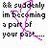 Two side-by-side pixelated text with animated color transitions and a heart symbol