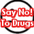 Two circular smiley faces with red text overlays and a taco image below, all on white background.