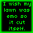 Four identical pixelated display green text on black background with bright green border