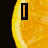 Animated sequence showing orange slices and cereal box elements with changing text overlays on black, blue, and gray backgrounds.