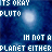 A blue-toned digital image with repeated text phrases and circular light effects arranged in a pattern