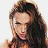 A 48x48 pixel animated contact sheet showing two frames of a woman's face with long brown hair, displayed side-by-side in a horizontal layout.