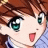 A pixelated anime-style character face with teal eyes and brown hair on the left, next to a black background with white text reading "Anime IM" above smaller stylized text "cOw" on the right.