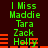 Green text on dark background lists names with red horizontal bars, showing animation where the 'Holly' line shifts position across frames.