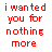 Red pixelated text on white background with gray rectangle, displaying phrases about wanting someone more than hating them.
