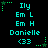 Pixelated cyan text and green star graphics on black background, repeated in three with identical content