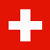 Static 50x50 pixel icon featuring a white cross on solid red background with subtle anti-aliased edges and faint shadow effect.