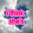 Animated sequence showing pink text phrases over a cloudy sky background, transitioning to a heart-shaped cloud and 'happy valentines day' text.
