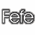 Animated icon featuring repeated 'Fe' text and a woman singing into a microphone