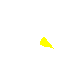 Yellow fragmented shapes and a large yellow K on gray background, with scattered fragments above the letter.
