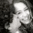 Black-and-white pixelated image of a person with long hair on the left, adjacent to black text reading 'Ha Alyssa Look And Cry' on white background.