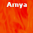 A static image with orange textured background and white text 'Амус' in three positions, one gray square on the right.