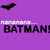 Four- of Batman-themed pixel art icons with text and symbols on colored backgrounds