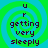 Four identical pixelated display text over a green and cyan spiral background with no visible motion changes