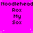 A static image with a bright pink background featuring repeated text elements and scattered white dots.