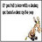 Pixelated static image with two lines of unreadable text above a stylized figure holding an object, set against white background.