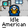 Animated contact sheet of a cartoon character in blue chair with computer, showing text bubbles and pose variations across 13 frames.