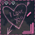 Animated contact sheet of six frames showing a pink neon-style heart with "I Love You" text, arrows, and decorative elements on dark background.