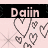 Animated contact sheet showing two frames of a buddy icon with pink text and heart symbols on a light background.