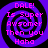 Four identical display a purple spiral background with pink text reading "DALE! Is Super Awsomer Then you Haha" in pixelated font