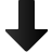Black arrow pointing downward on light gray background, rendered with pixelated edges and gradient shading.