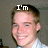 four shows a person in a light blue striped shirt with text overlays reading 'I'm', 'Old', and 'Greg' across the top and bottom left