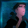 Animated sequence of a character with dark hair and a black coat against a blue starry background, text changes from 'YA GIVE UP' to 'YA GIVE UP A FEW TIMES... CHASIN' A DREAM' with a watermark.