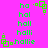 Green pixelated text and geometric shapes on a bright pink background, with repeated variations of 'ha', 'hal', 'hall', 'halli', 'hallie' and square-like symbols.