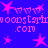 Static image with blue background, pink stars, and repeated text 'ooostarim.com' in pink pixelated font.