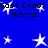 Blue background with white star shapes and repeated black text reading "East Coast East Coast Nitros!" in pixelated font.
