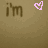 Animated icon set displays text variations 'i'm', 'Not', 'OK, I', and 'Promise' with color changes across frames.