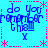 Blue text reading "do you remember the X" on a cyan background with pink dotted lines and asterisks forming a border.