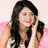 A split- image shows two people on the left and pixelated text on a pink background to the right