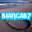 Beach scene with a heart drawn in sand, displaying sequential text overlays: 'BIANCAB7', 'IS', 'A', 'SUMMIA', 'GIRL' in bright blue pixelated font.