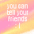 Pixelated text on a pink and yellow gradient background with three distinct expressions: a neutral face, a smiling face, and a winking face.