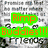 six buddy icons with text overlays, featuring cartoon characters and star symbols on varied backgrounds