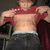 A pixelated image shows a person in red shirt and dark pants with text reading "yep.that's all mine x3" on the right.