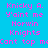 Pixelated text in pink on blue and dark blue backgrounds, with repeated phrases and partial text across four quadrants.