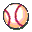 Five pixelated sports balls arranged in two on a gray background: baseball, football, basketball, soccer ball, tennis ball
